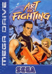 Art of Fighting Sega Genesis US box art